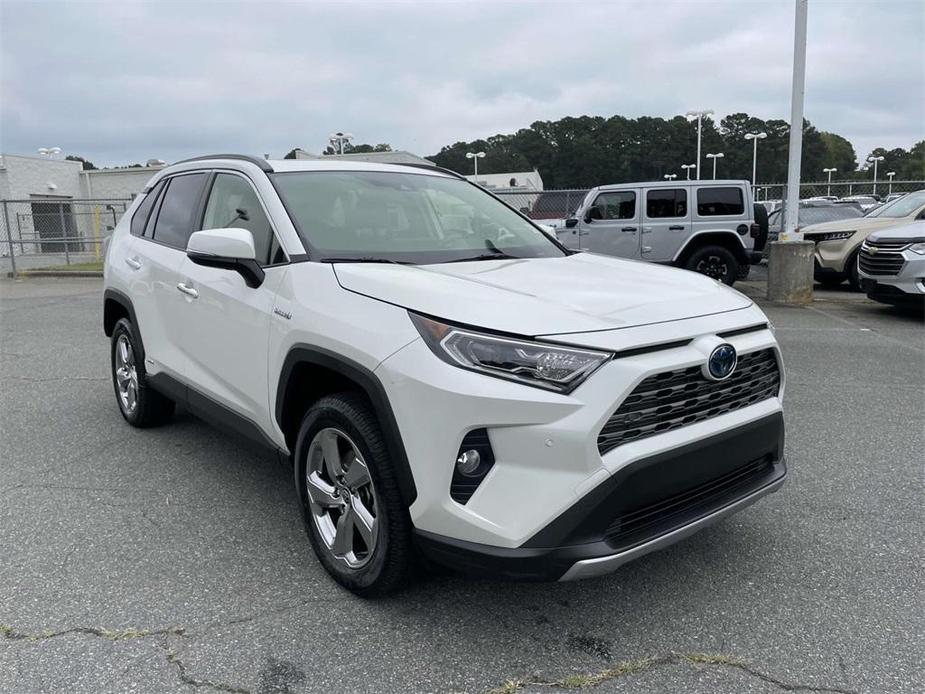 used 2021 Toyota RAV4 Hybrid car, priced at $34,995