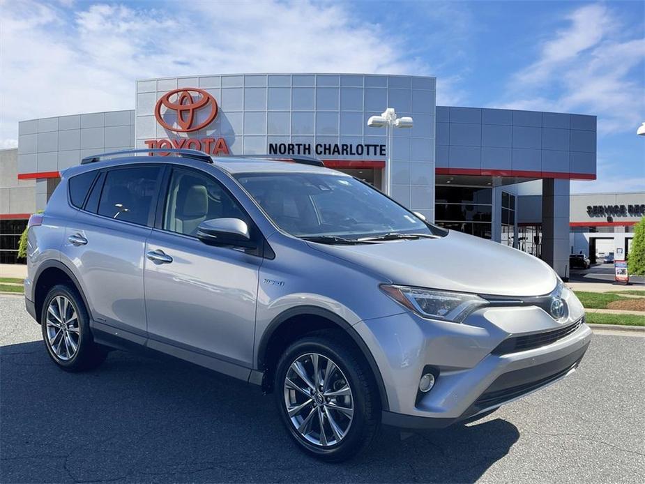 used 2018 Toyota RAV4 Hybrid car, priced at $22,499