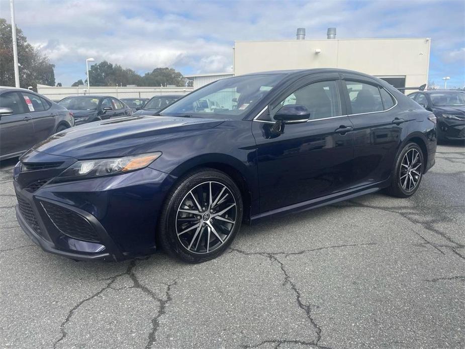 used 2022 Toyota Camry Hybrid car, priced at $22,749