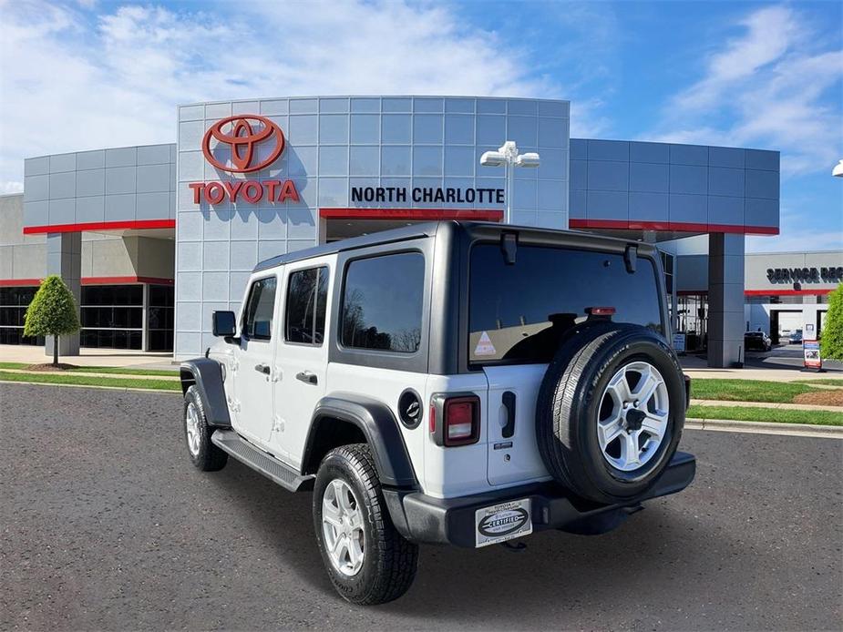 used 2020 Jeep Wrangler Unlimited car, priced at $24,500