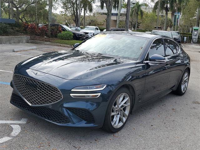 used 2022 Genesis G70 car, priced at $28,973