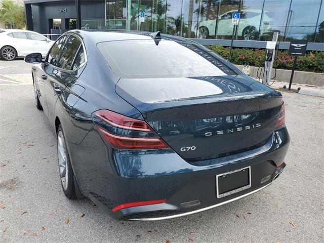 used 2022 Genesis G70 car, priced at $28,973