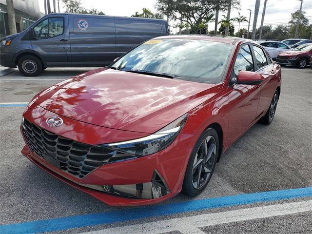 used 2022 Hyundai Elantra car, priced at $20,864