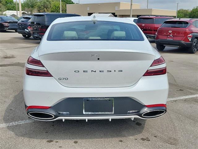 used 2025 Genesis G70 car, priced at $42,325