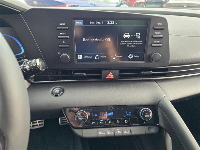 new 2025 Hyundai Elantra car, priced at $24,425