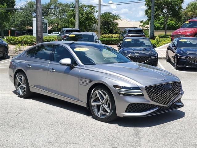 used 2023 Genesis G80 car, priced at $49,794