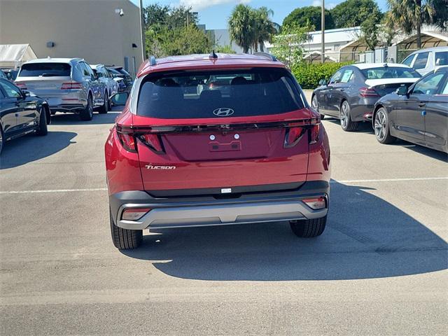 new 2025 Hyundai Tucson car, priced at $33,155