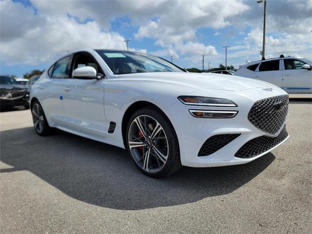 used 2024 Genesis G70 car, priced at $43,202