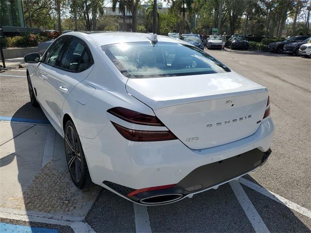 used 2024 Genesis G70 car, priced at $41,995