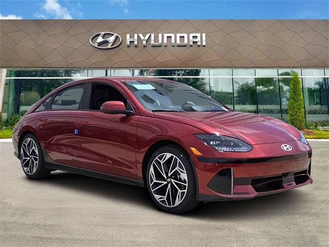 new 2025 Hyundai IONIQ 6 car, priced at $48,142