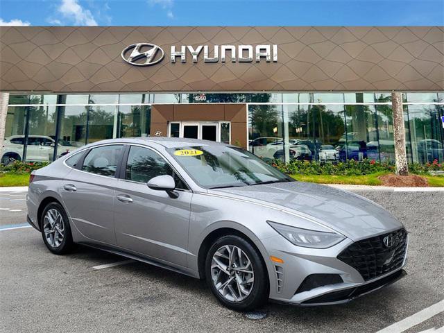 used 2021 Hyundai Sonata car, priced at $19,700