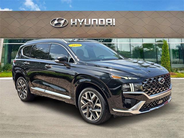 used 2022 Hyundai Santa Fe car, priced at $28,974