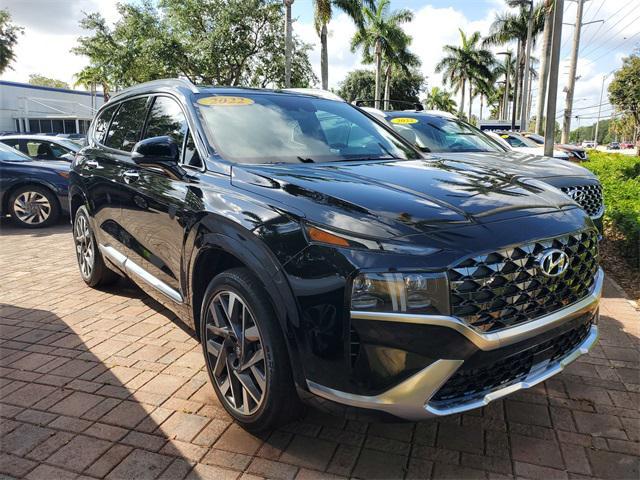 used 2022 Hyundai Santa Fe car, priced at $29,744