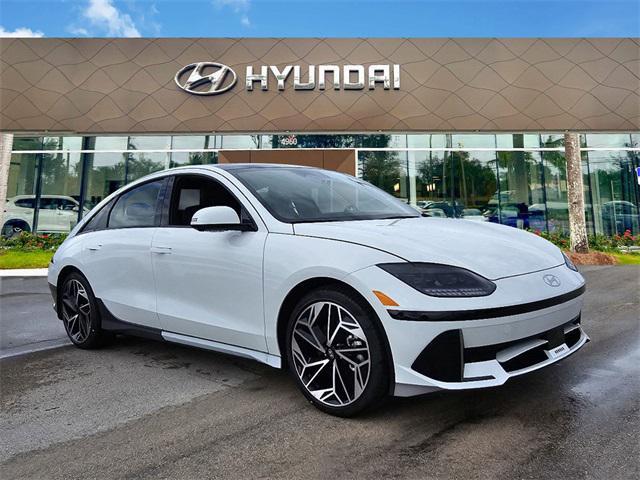 new 2025 Hyundai IONIQ 6 car, priced at $53,260