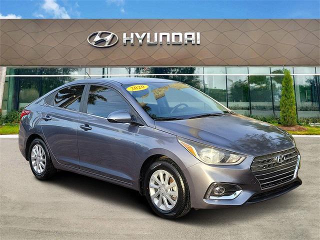 used 2020 Hyundai Accent car, priced at $13,155