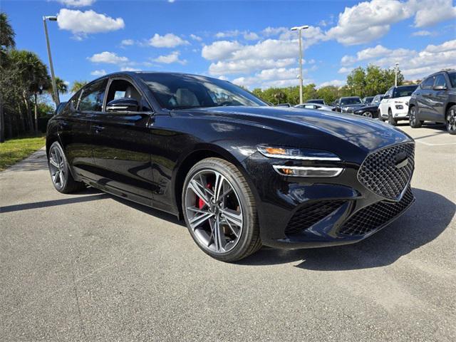 used 2024 Genesis G70 car, priced at $37,450