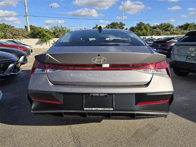 new 2025 Hyundai Elantra car, priced at $27,280