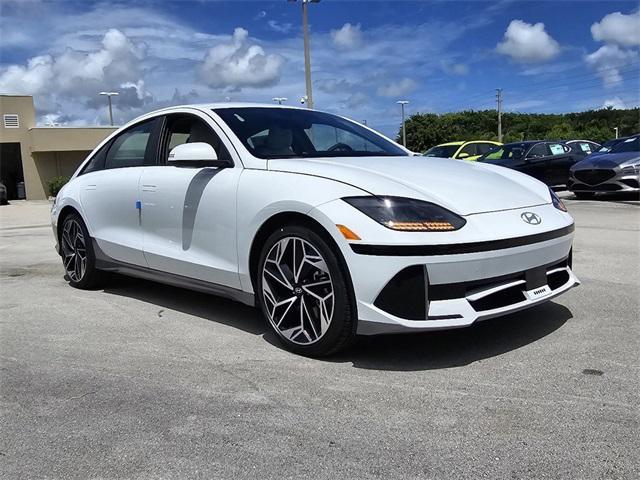 new 2025 Hyundai IONIQ 6 car, priced at $51,203