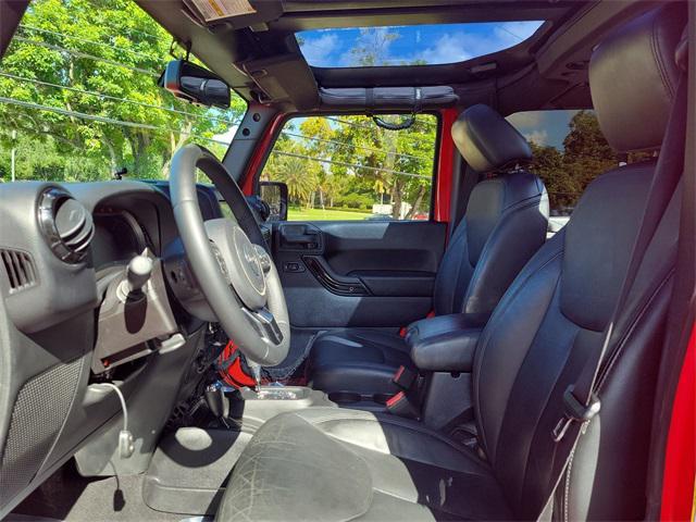 used 2015 Jeep Wrangler Unlimited car, priced at $15,487