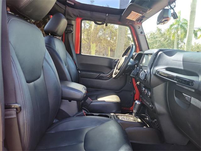 used 2015 Jeep Wrangler Unlimited car, priced at $15,487
