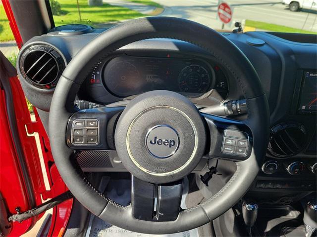 used 2015 Jeep Wrangler Unlimited car, priced at $15,487
