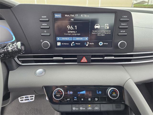 new 2025 Hyundai Elantra car, priced at $24,809