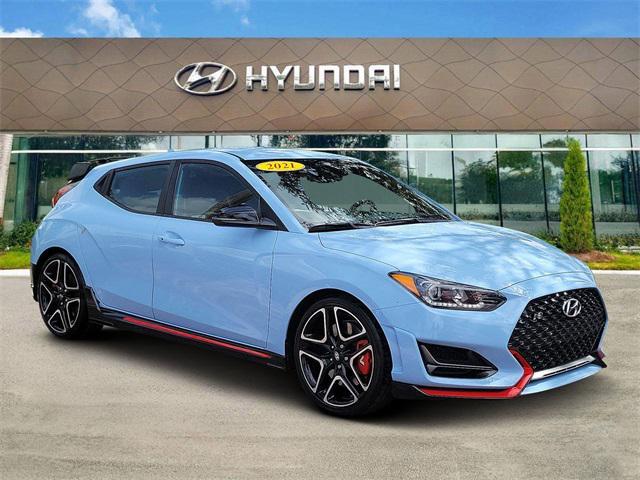 used 2021 Hyundai Veloster N car, priced at $19,597