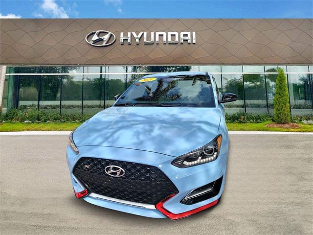 used 2021 Hyundai Veloster N car, priced at $19,597