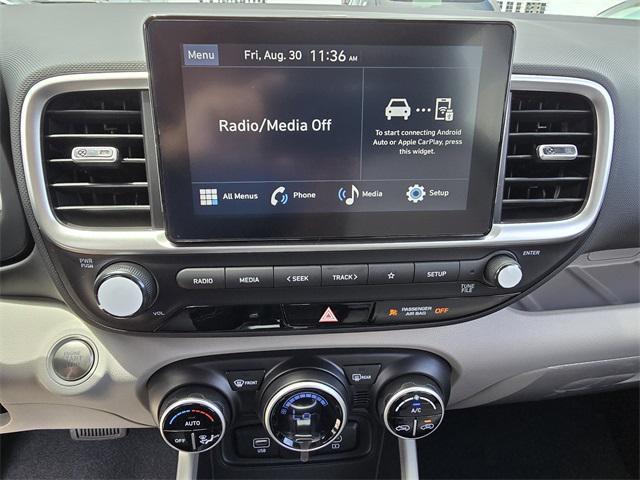 new 2025 Hyundai Venue car, priced at $23,859