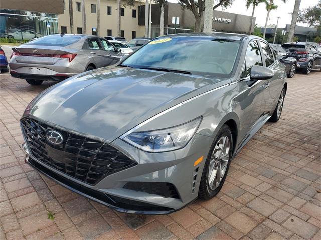 used 2021 Hyundai Sonata car, priced at $18,195