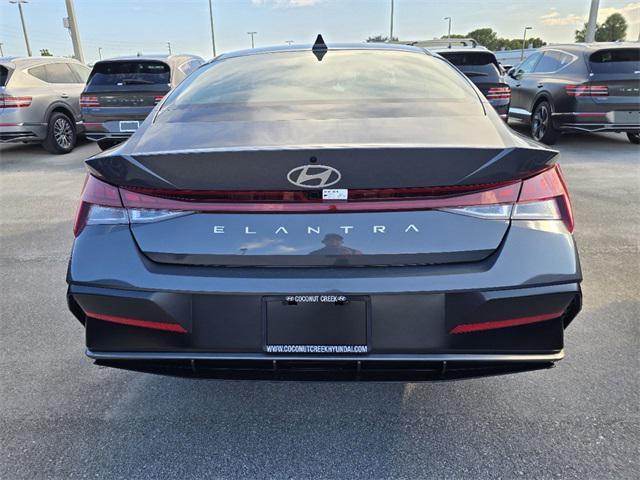 new 2025 Hyundai Elantra car, priced at $27,285