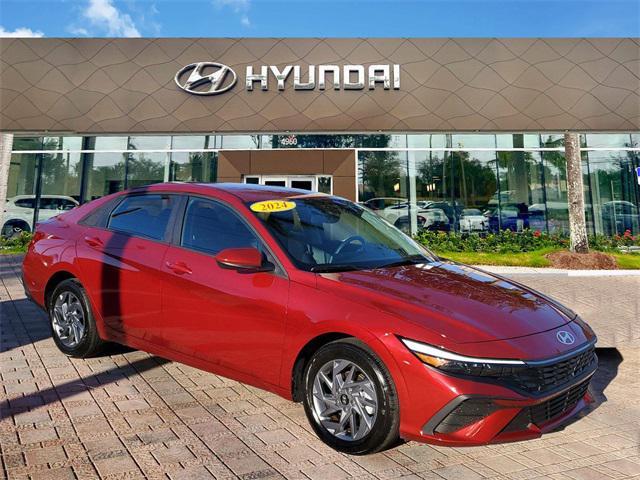 used 2024 Hyundai Elantra HEV car, priced at $23,806