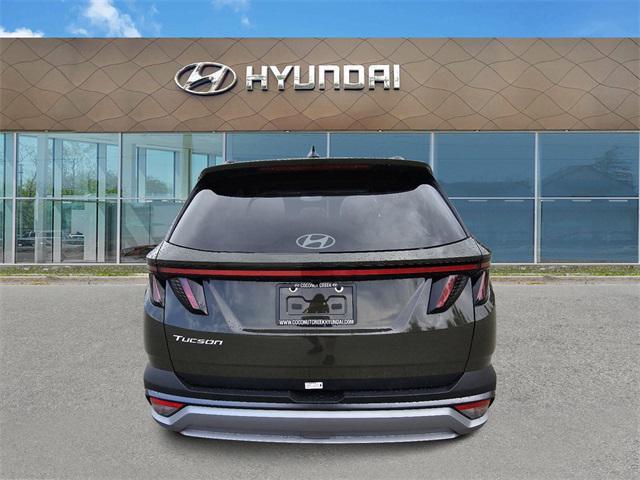 new 2025 Hyundai Tucson car, priced at $33,848