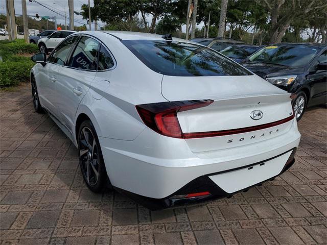 used 2021 Hyundai Sonata car, priced at $21,759