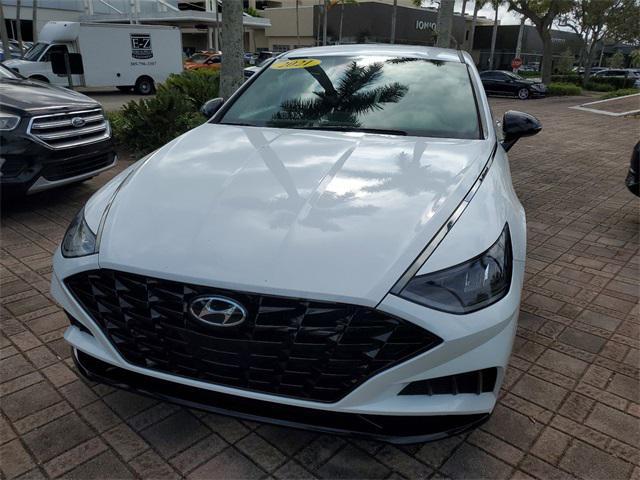 used 2021 Hyundai Sonata car, priced at $21,759