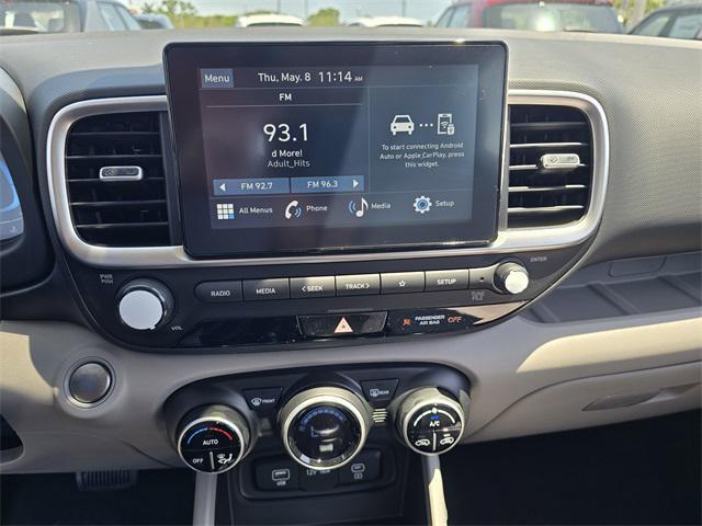 new 2025 Hyundai Venue car, priced at $23,796