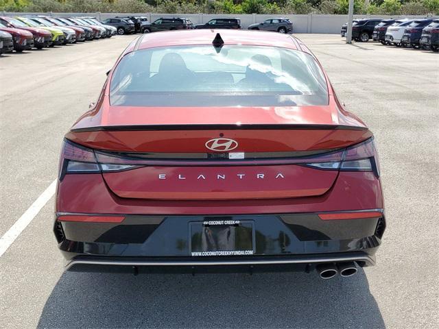 new 2024 Hyundai Elantra car, priced at $30,175