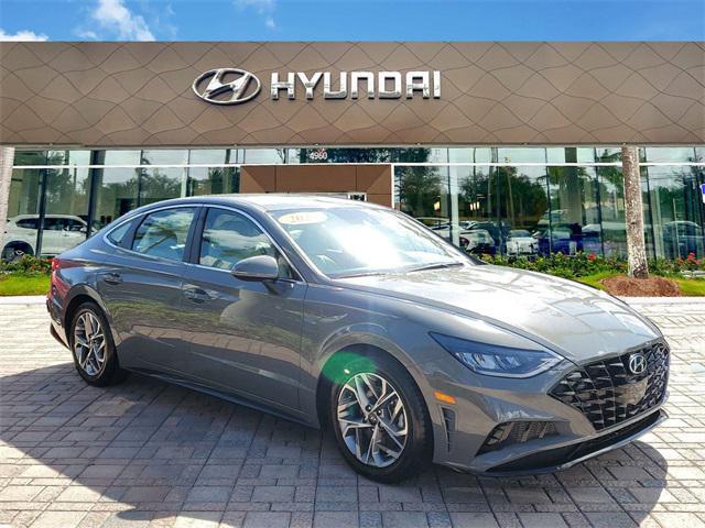 used 2021 Hyundai Sonata car, priced at $19,538