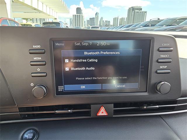 new 2025 Hyundai Elantra car, priced at $24,380