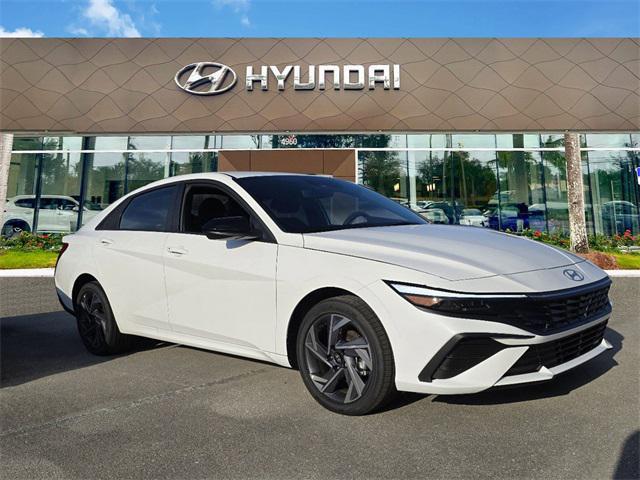 new 2025 Hyundai Elantra HEV car, priced at $29,210