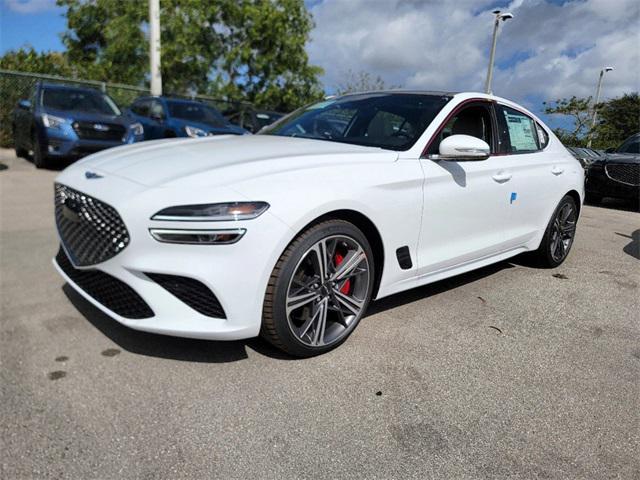 used 2024 Genesis G70 car, priced at $40,995