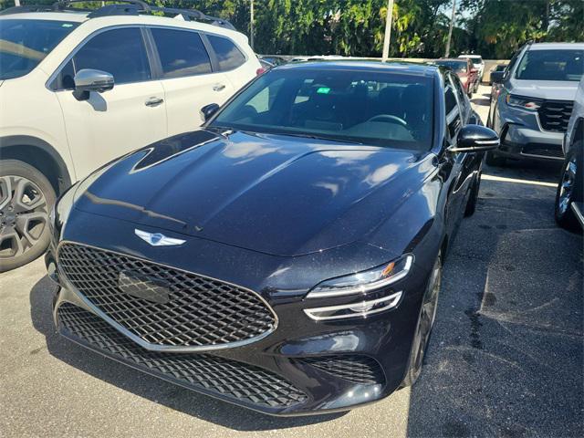 used 2023 Genesis G70 car, priced at $28,934