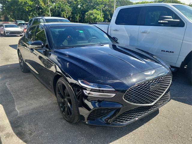 used 2023 Genesis G70 car, priced at $28,934