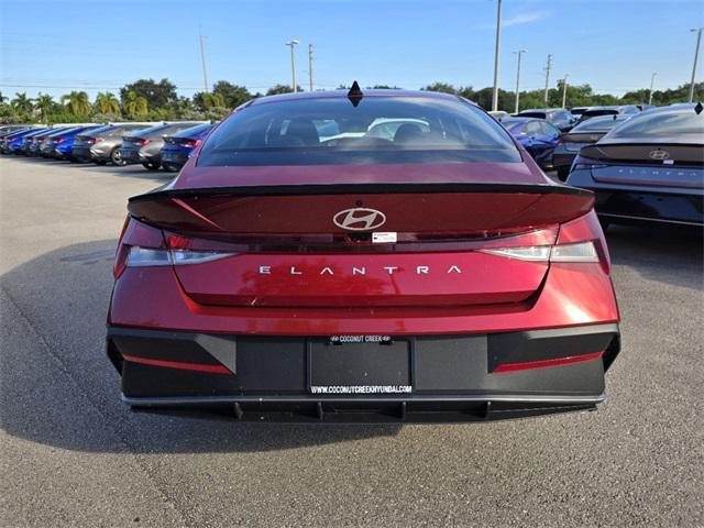 new 2025 Hyundai Elantra car, priced at $25,130