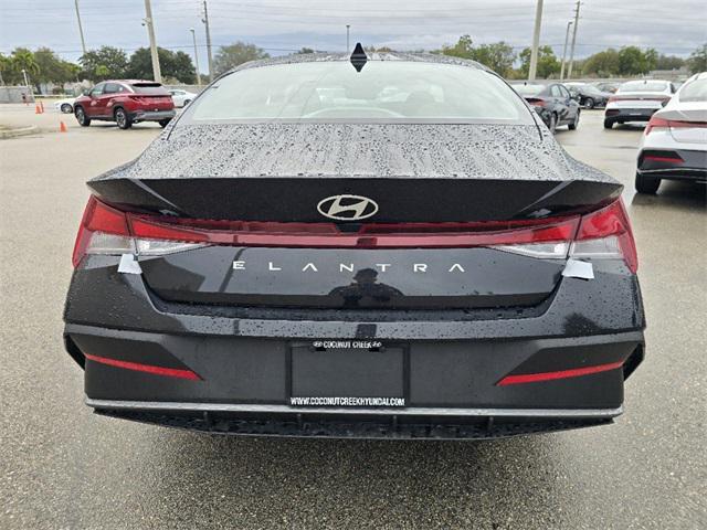 new 2025 Hyundai Elantra car, priced at $23,540