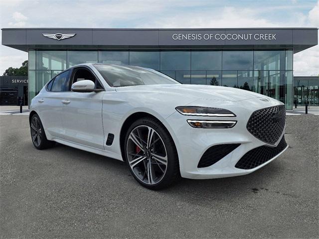 used 2024 Genesis G70 car, priced at $39,139