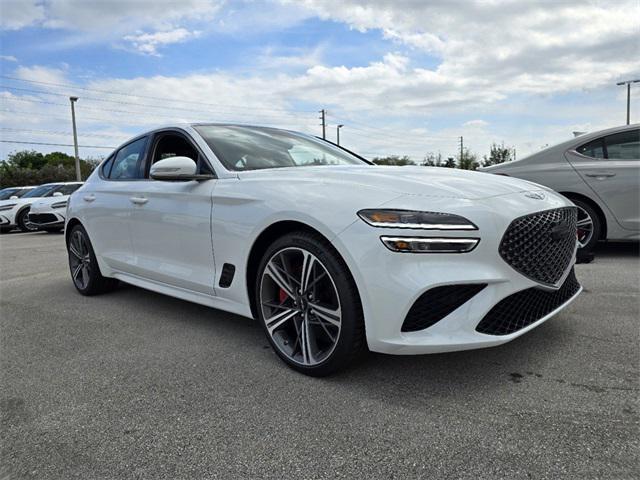 used 2024 Genesis G70 car, priced at $39,139