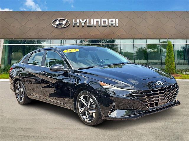 used 2023 Hyundai Elantra car, priced at $22,629