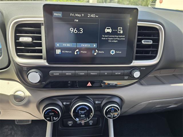 new 2025 Hyundai Venue car, priced at $23,796