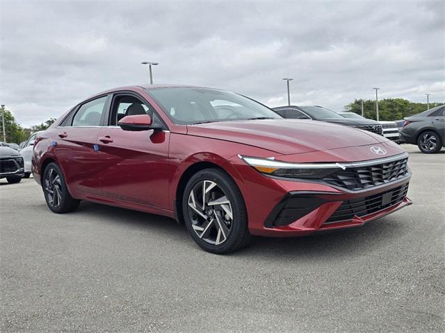 new 2025 Hyundai Elantra car, priced at $27,844